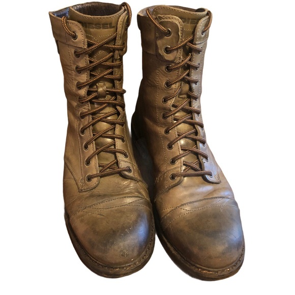 Diesel Other - Diesel Men’s Cassidy Boots Olive Green